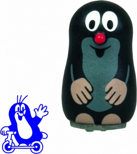 Σφραγίδα Ο Μικρός Τυφλοπόντικας στο πατίνι