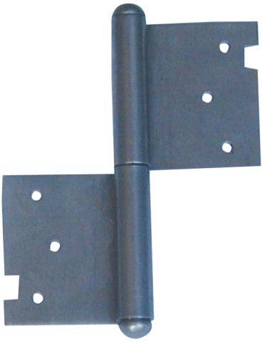 Μεντεσές πόρτας 120 mm δεξιός γαλβανιζέ (10 τεμ.)