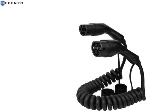 Defenzo Spiro AC22 σπειροειδές καλώδιο φόρτισης Type 2 10 m