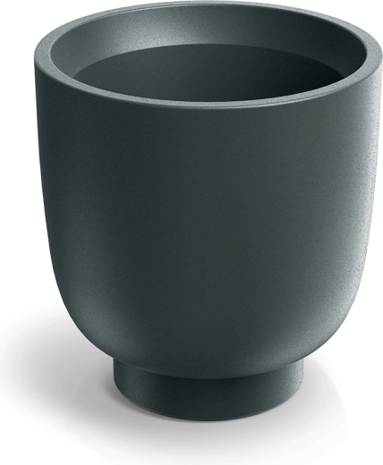 Γλάστρα Vivo Round Midl 40 cm γραφίτης