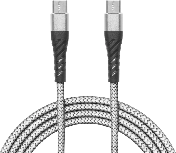 Καλώδιο δεδομένων USB-C σε USB-C, λευκό, 2 m