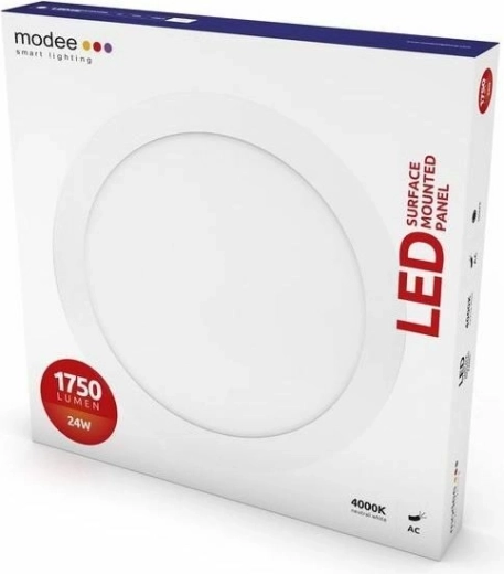 Στρογγυλό LED πάνελ Modee 24 W ουδέτερο λευκό