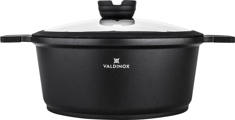 Κατσαρόλα Valdinox Expert με καπάκι 28 cm, 6 l
