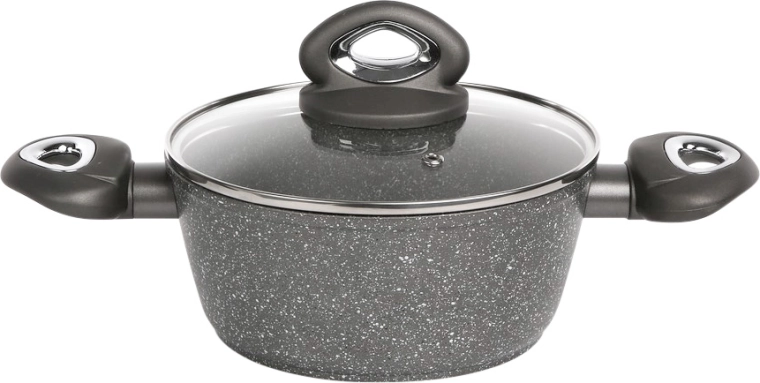 Κατσαρόλα Valdinox Rock με καπάκι 18 cm, 1,7 l