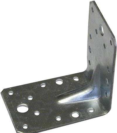 Χαλύβδινη γωνία με ανάγλυφο 65 × 90 × 90 mm, 3 mm