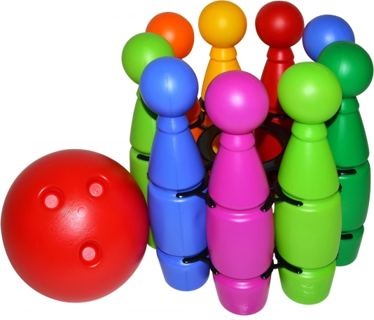 Κύβοι μπόουλινγκ σε δίχτυ με μπάλα