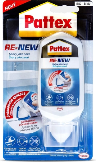 Σιλικόνη επισκευής λευκή 80 ml PATTEX RE-NEW