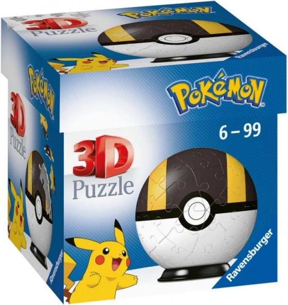 Ravensburger 3D παζλ POKÉMON Ultra Ball – 54 κομμάτια