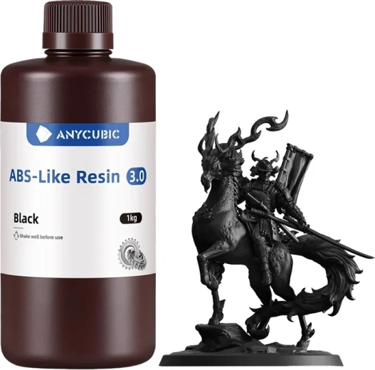 Anycubic ρητίνη τύπου ABS 3.0 μαύρη - 1 τεμάχιο