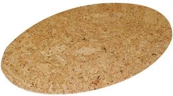 Στρογγυλά σουπλά από φελλό 15 cm (6 τεμ.)