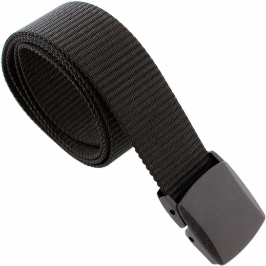 Τακτική μαύρη ζώνη παντελονιού