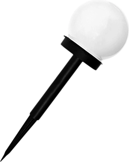 Ηλιακό φωτιστικό κήπου – λευκή σφαίρα