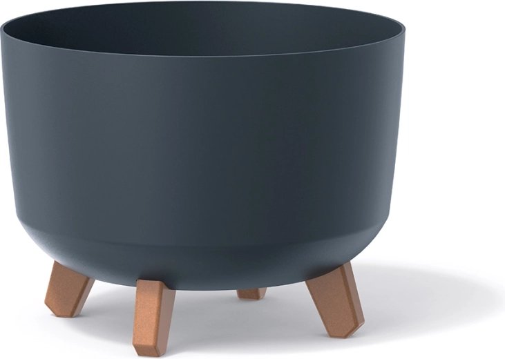Γλάστρα με πόδια Gracia Standard 39 cm ανθρακί