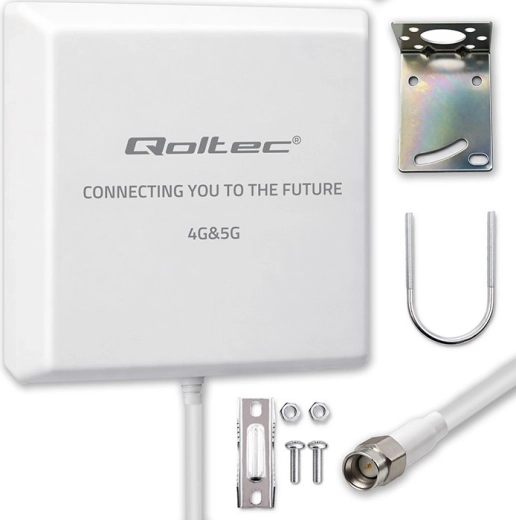 εξωτερική κατευθυντική 4G/5G LTE κεραία 9 dBi με βύσμα SMA και καλώδιο 3 m, αδιάβροχη