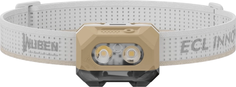 Wuben H4 φακός κεφαλής Sand 800 lm, 1700 mAh, IP68