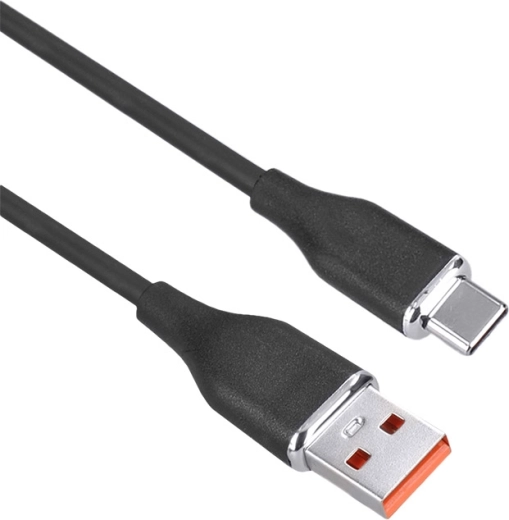 Solight σιλικονούχο καλώδιο USB-A σε USB-C 1 m