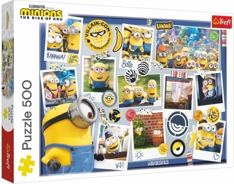 Παζλ Minions Τρελή συλλογή φωτογραφιών 500 κομμάτια