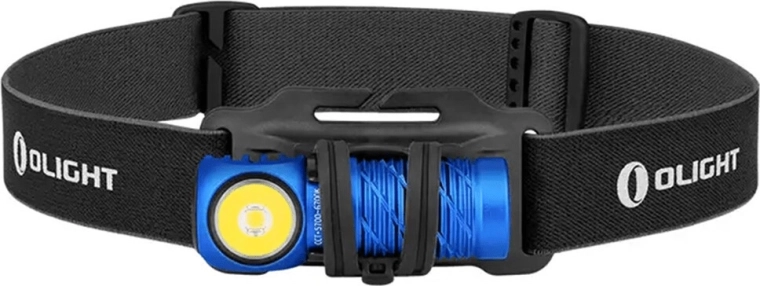 Φακός κεφαλής και φακός τσέπης OLIGHT Perun 2 Mini Blue CW, επαναφορτιζόμενος