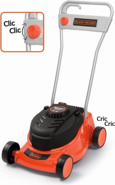 Παιδική χλοοκοπτική μηχανή Black+Decker από τη Smoby