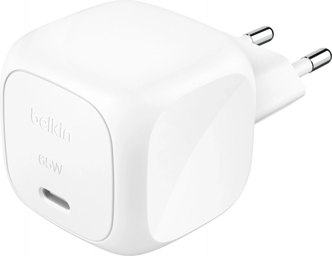 Belkin 65W USB-C PPS φορτιστής ρεύματος λευκός