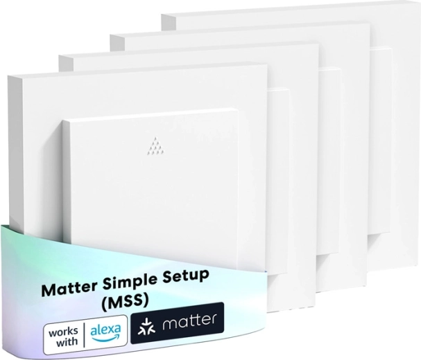 Meross έξυπνος διακόπτης για ρολά Wi‑Fi Matter (4 τεμ.)