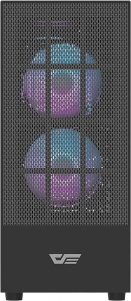 Κουτί υπολογιστή Darkflash A290 με γυαλί tempered, 3 ανεμιστήρες, μαύρο