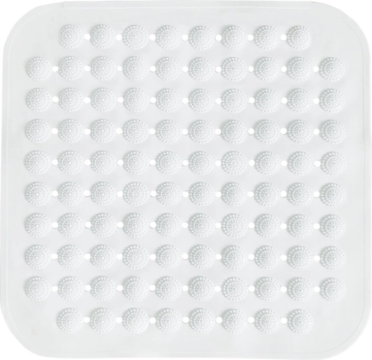 Αντιολισθητικό πατάκι ντους από PVC 43,5 × 43,5 cm