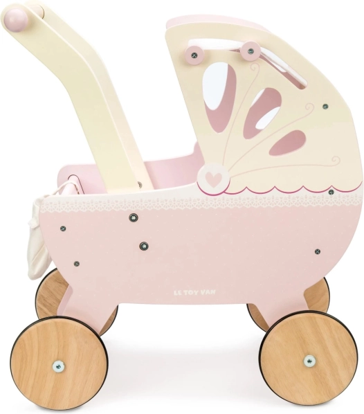 Ξύλινο καροτσάκι για κούκλες Sweet Dreams LE TOY VAN