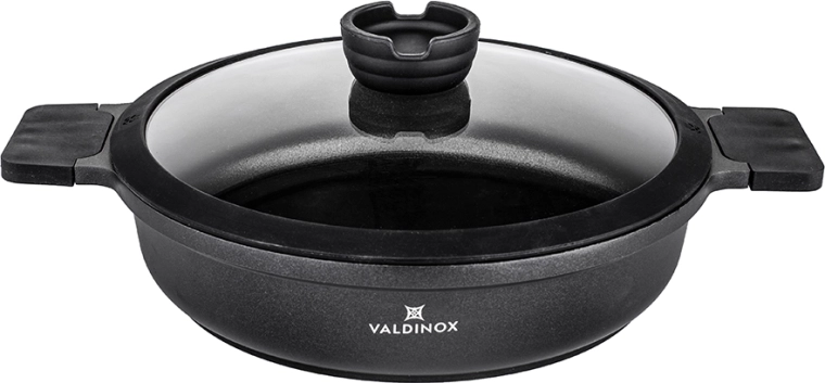 Valdinox expert κατσαρολάκι 28 cm με καπάκι 3,5 l