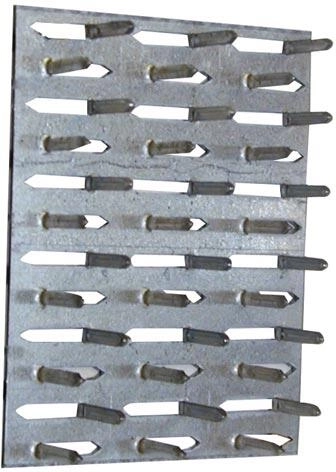 Πλάκα σύνδεσης 72 × 210 mm, θερμά γαλβανισμένη