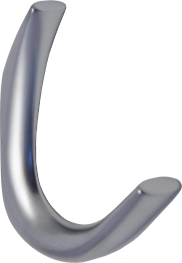 Κρεμάστρα Elegant II, ματ χρώμιο 50 × 60 mm