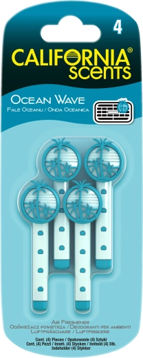 Αρωματικά στικ για αεραγωγούς California Scents Ocean Wave