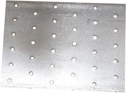 Συνδετική πλάκα 120 × 60 mm, χάλυβας 2,0 mm