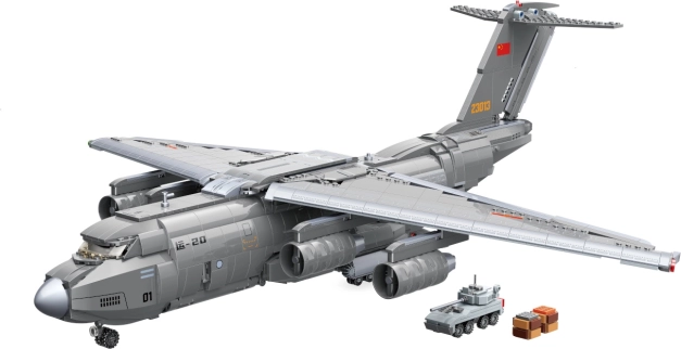 Qman πολεμική ζώνη μεταγωγικό αεροσκάφος Xian Y-20 1:72 σετ κατασκευής