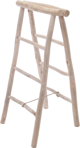 Διακοσμητική σκάλα από ξύλο τικ 50 × 50 × 100 cm