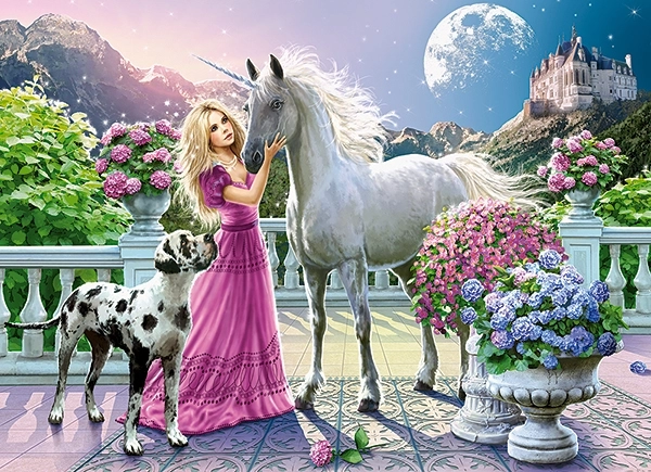 Παζλ 300 κομματιών My Friend Unicorn από Castorland