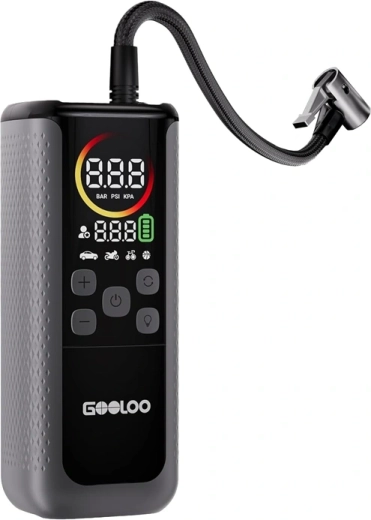 Διπλός συμπιεστής αυτοκινήτου GOOLOO GT160 με powerbank - 1 τεμάχιο