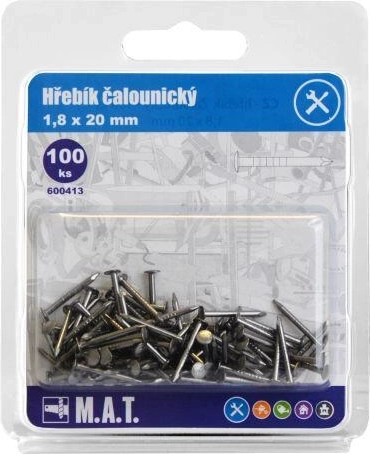 Ταπετσαρίας καρφιά 20 × 1,8 mm (100 τεμ.)
