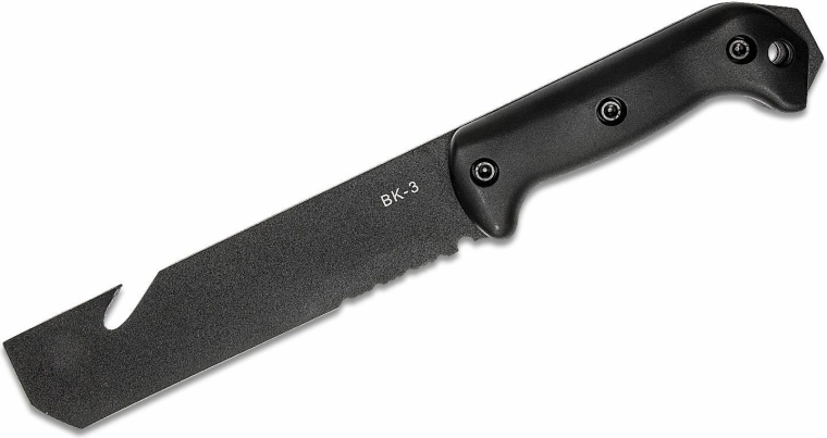 Τακτικό μαχαίρι KA-BAR Becker Tac Tool 17,5 cm, μαύρο, Zytel, θήκη