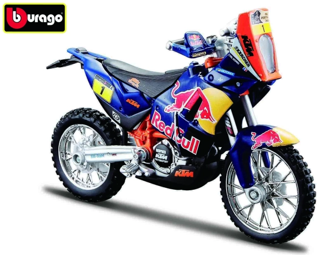 Bburago μοτοσικλέτα Red Bull KTM 450 Rally Dakar 1:18