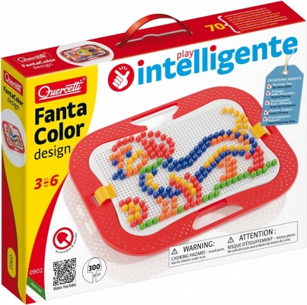 Quercetti Fantacolor Design μωσαϊκό 300 τεμ. (10 mm)