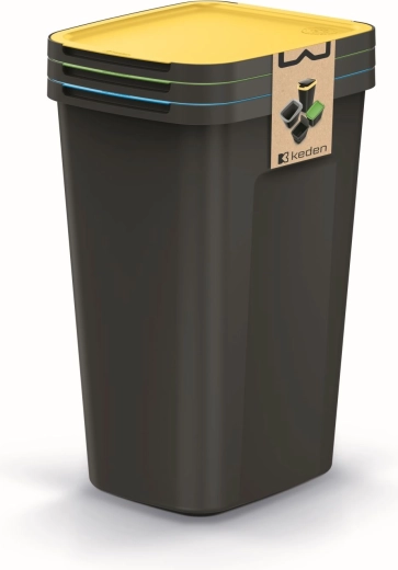 Σετ κάδων απορριμμάτων Compacta Q Flap Plus 3×50 l