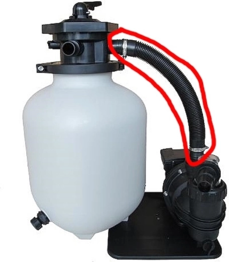 Σωλήνας σύνδεσης 58 cm για φίλτρανση Prostar Profi 8