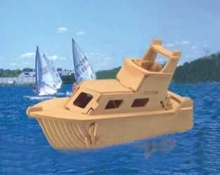 Woodcraft ξύλινο 3D παζλ Γιοτ