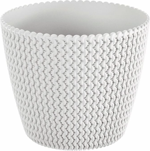 Γλάστρα Splofy 13 cm λευκή
