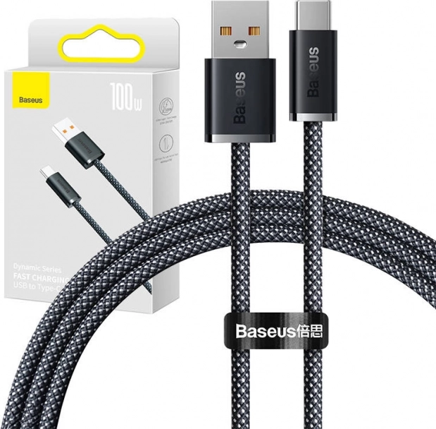 Baseus USB-C Καλώδιο Dynamic Series 100W 1m γκρι
