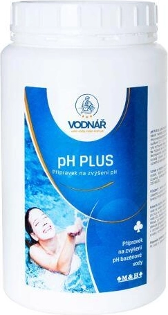 VODNÁŘ pH Plus 1 kg – μείγμα για αύξηση του pH του νερού πισίνας