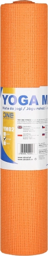Στρώμα γιόγκα ONE FITNESS YM02 πορτοκαλί