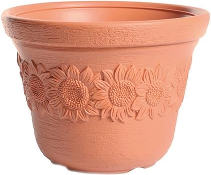 γλάστρα sunny σε κεραμιδί χρώμα 40 cm