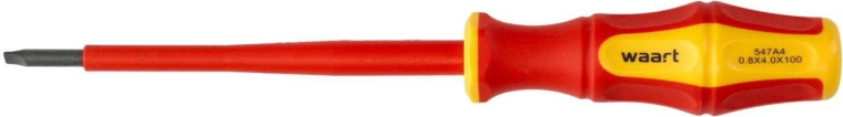 Μονωμένο ίσιο κατσαβίδι SL 4,0 × 100 mm VDE